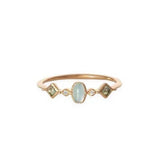 Glass Colorful Gem Ring Female Summer Fashion Net Red – Stylish Gifts — 3