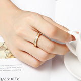 Jewelry Simple Fashion Stainless Steel Ring – Stylish Gifts — 3