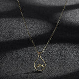 Fashion New Alloy Candlestick Pendant Necklace – Jewelry Gift Ideas — 1
