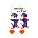 Cute Animal Dachshund Stud Earrings Cartoon Puppy – Dog Lover Gifts — 9
