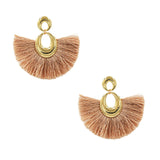Water Drop Fan-shaped Tassel Earrings – Birthday Gifts — 3
