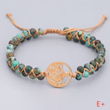 Woven Twine Double Tree of Life Yoga Bracelet – Jewelry Gift Ideas — 17