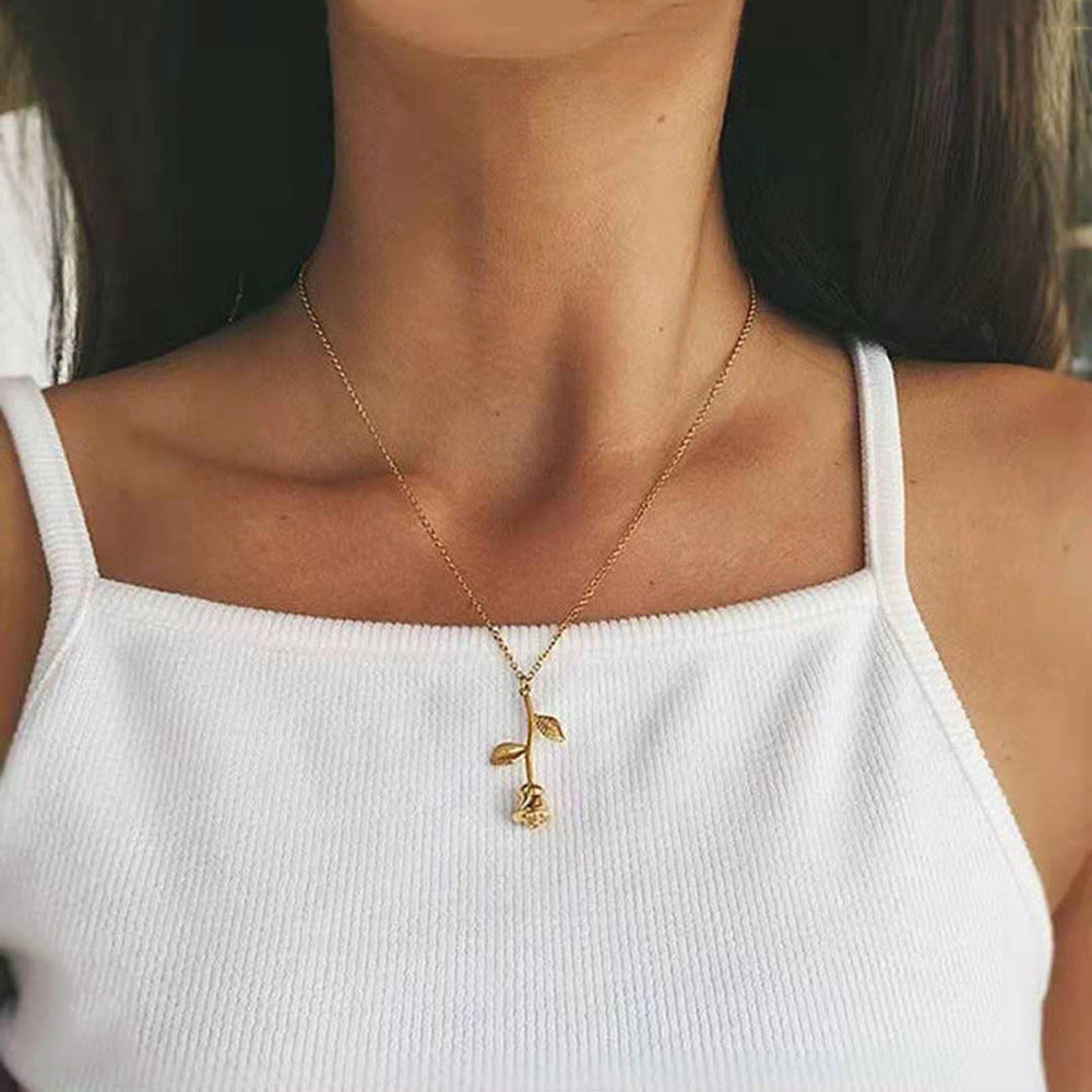 Zircon Heart Necklace Full Of Diamonds – Jewelry Gift Ideas — 1