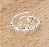 Sterling Silver Forest Antler Temperament Elk Ring – Useful Gifts — 5