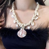 Fashionable Casual Vacation Style Shell Pendant – Jewelry Gift Ideas — 5
