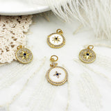Micro-inlaid Six-pointed Star Compass Hanging – Jewelry Gift Ideas — 6
