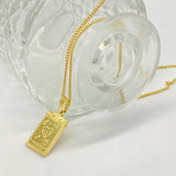 Tarot Pendant Necklace Stainless Steel – Jewelry Gift Ideas — 14
