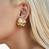 Female Retro Irregular Personality Design Earrings – Gifts for Her — 16