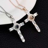 Jewelry Cross Projection Necklace Bronze – Jewelry Gift Ideas — 7