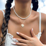 Sweet Cool Vacation Style Love All-match Necklace – Jewelry Gift Ideas — 2
