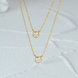 S925 Sterling Silver Double-layer Necklace – Jewelry Gift Ideas — 2