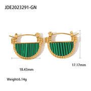 Niche Retro Natural Magic Color Pendant Earrings – Jewelry Gift Ideas — 10