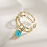 Devil's Eye Hip Hop Opening Adjustable Ring – Stylish Gifts — 7