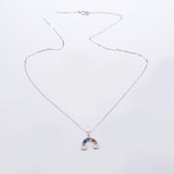 Women's Simple Fashion Rainbow Cloud Necklace – Jewelry Gift Ideas — 4