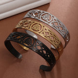 Celtic Knot Vintage Bracelet Fashion Men Titanium – Stylish Gifts — 1