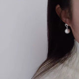 French Handmade Brushed Ball Earrings – Practical Gifts — 2