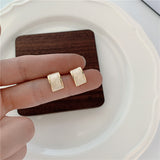 Trendy Sterling Silver Needle Stud Earrings For Women – Stylish Gifts — 8
