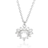 Zircon Heart Necklace Full Of Diamonds – Jewelry Gift Ideas — 6