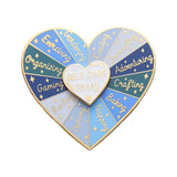 Women's Fashion Double Layers Loving Heart Shape – Stylish Gifts — 8