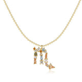 Twelve Constellations Colorful Zirconium Pendant – Jewelry Gift Ideas — 14