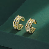 S925 Sterling Silver Light Luxury Earrings Fashion – Stylish Gifts — 4