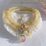 Gold Hair Crystal Wealth Transfer Bracelet – Jewelry Gift Ideas — 3