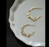 Sterling Silver Gilt Earrings Elegantly Surround – Gift Ideas — 5