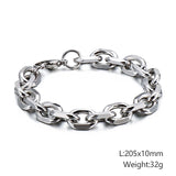 Domineering Punk Hip Hop Stainless Steel Bracelet – Jewelry Gift Ideas — 6