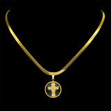 Stylish Retro Minimalism All-match Glass Cross – Jewelry Gift Ideas — 4