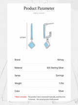 Women's S925 Sterling Silver Vintage Earrings – Gifts for Her — 3