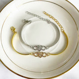 Infinity Heart Bracelet Bangle Crystal Love – Jewelry Gift Ideas — 9