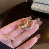 Women's Temperament Fashion Silver Pin Micro-set Full – Stylish Gifts — 4