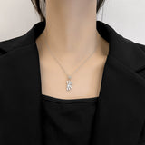 Women's Cute Bear Necklace Design Niche Titanium – Jewelry Gift Ideas — 5