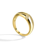 Popular Glossy High-grade Croissant Ring – Birthday Gifts — 5