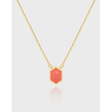Women's Fashion Simple Hexagonal Drop Glaze – Jewelry Gift Ideas — 2