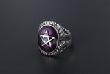 Men's And Women's Fashion Punk Hexagonal Star Ring – Stylish Gifts — 4