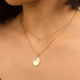 Titanium Steel Mirror Irregular Zircon Necklace – Jewelry Gift Ideas — 2