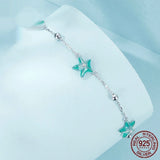 Starfish Bracelet S925 Sterling Silver White Gold – Jewelry Gift Ideas — 6