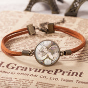 World Map Time Stone Woven Bracelet Female – Jewelry Gift Ideas — 1