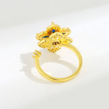 Anti-anxiety Decompression Micro-set Zircon Ring – Gifts for Her — 5