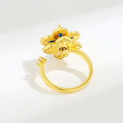 Anti-anxiety Decompression Micro-set Zircon Ring – Gifts for Her — 5