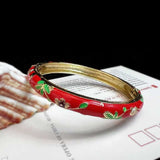 Museum Enamel Fine Floral Bracelet – Jewelry Gift Ideas — 15