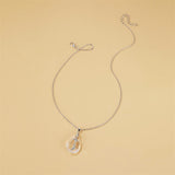 Simple Temperament Wild Drop Pendant Necklace – Jewelry Gift Ideas — 4