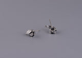 S925 Silver Retro Unisex Fashion Angel Wings Stud – Stylish Gifts — 12