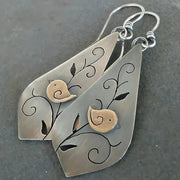 Women's Elegant Ethnic Style Leaf Petal Earrings – Stylish Gifts — 2