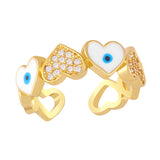 Women's Creative Eye Love Ring Simple – Gifts for Her — 5