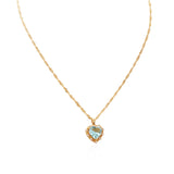 Women's Full Diamond Zircon Love Necklace – Jewelry Gift Ideas — 4