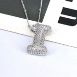 26 English Letter Necklace Female Copper Inlaid – Jewelry Gift Ideas — 4