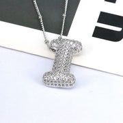 26 English Letter Necklace Female Copper Inlaid – Jewelry Gift Ideas — 4