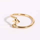 Constellation Symbol Birthstone Ring – Holiday Gift Ideas — 12